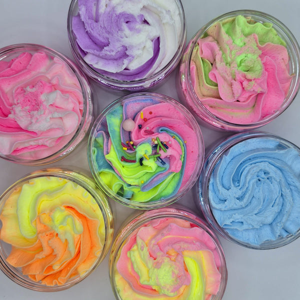 Small whipped soap