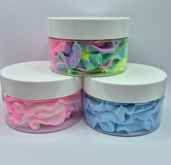 Small whipped soap