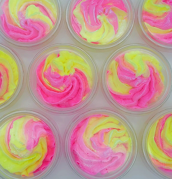 Raspberry Lemonade Whipped Body Soap