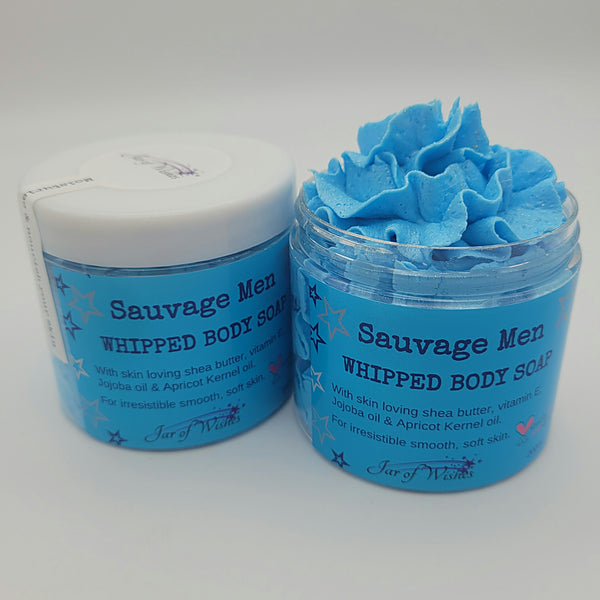 Sauvage Whipped Body Soap